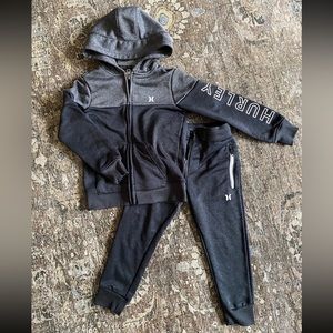 Kids XS Hurley Sweatshirt & Sweatpants